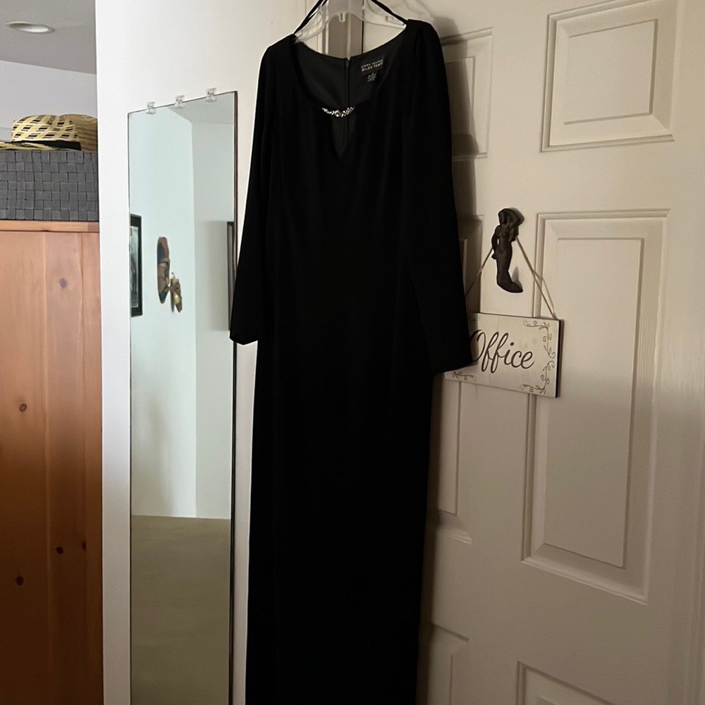 Long formal dress black gorgeous dress Last chance